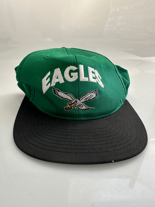 Vintage Drew Pearson Team NFL Philadelphia Eagles Snapback Cap Hat