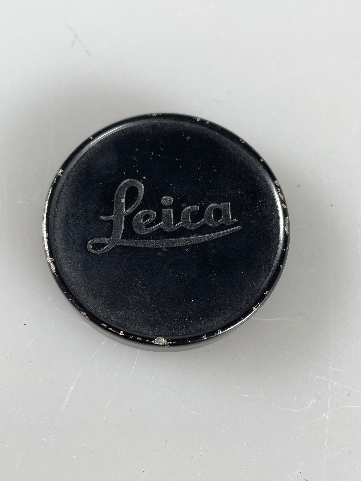 Leica 39mm E39 Front Lens Cap Black Chrome Metal