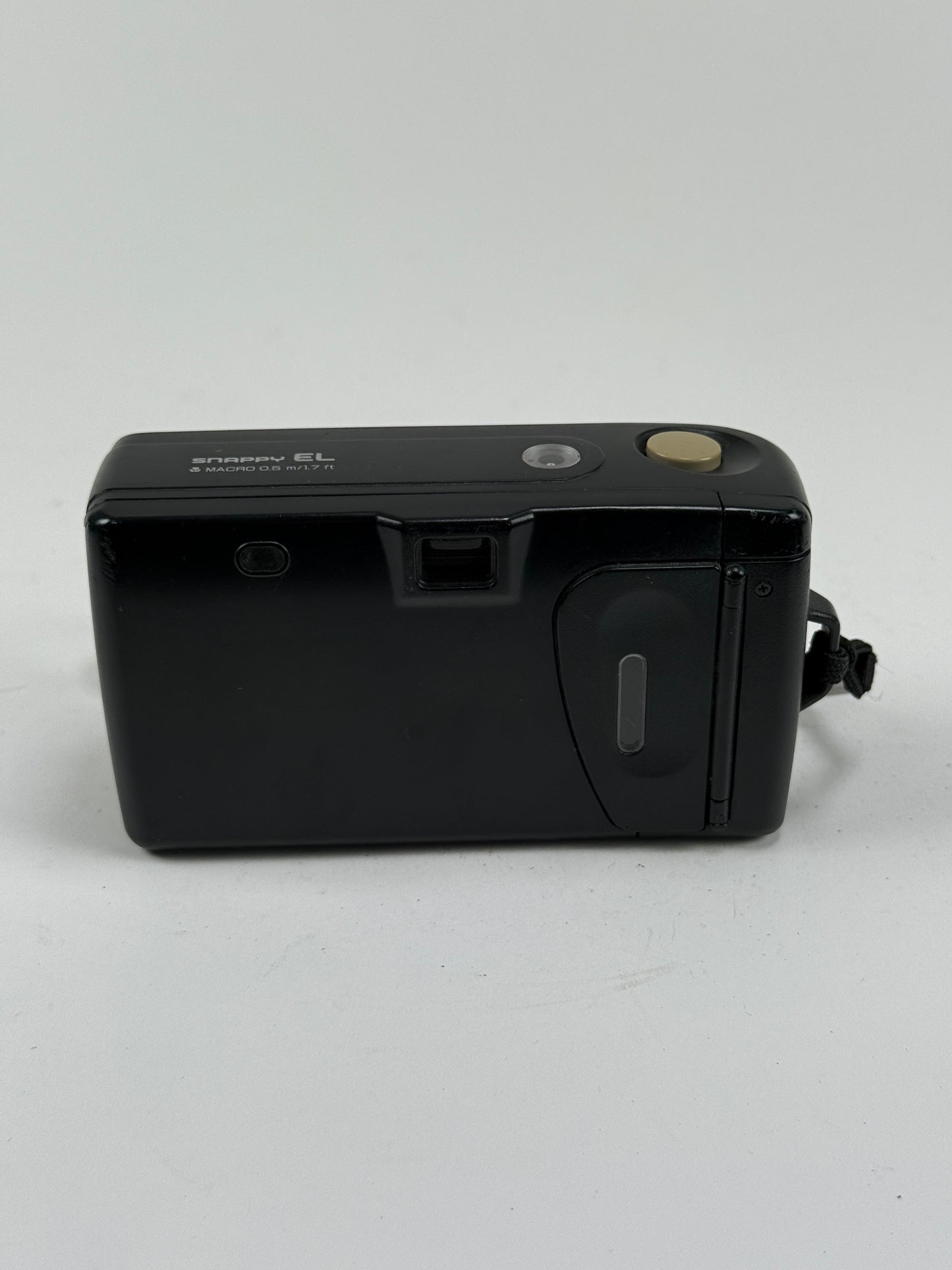 Canon Snappy EL Macro 35mm f3.8 Point & Shoot 35mm Film Camera Black