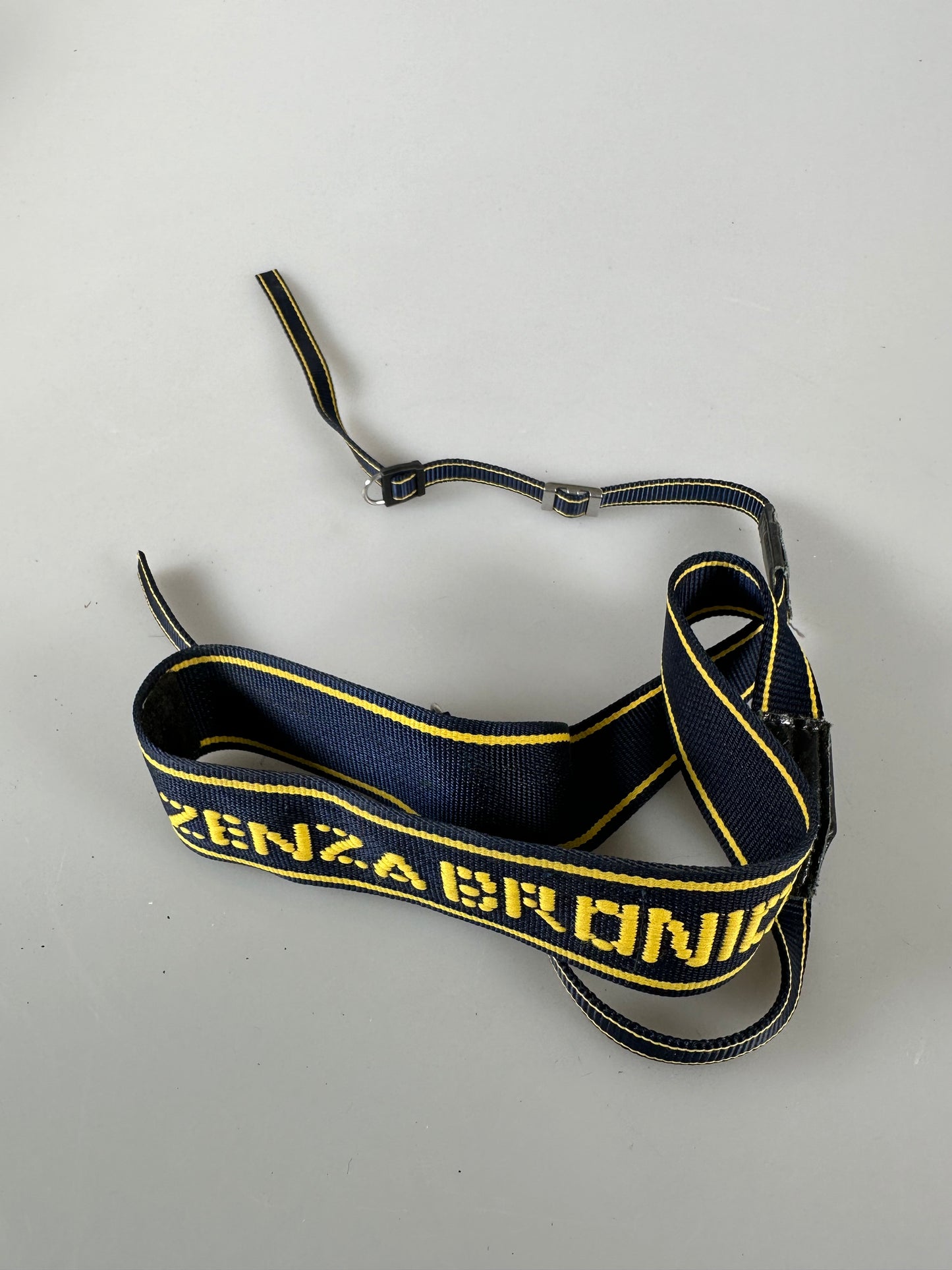 Zenza Bronica Blue / Yellow Camera Neck Strap w/ Lugs * For ETRS ETRSi SQ SQ-Ai