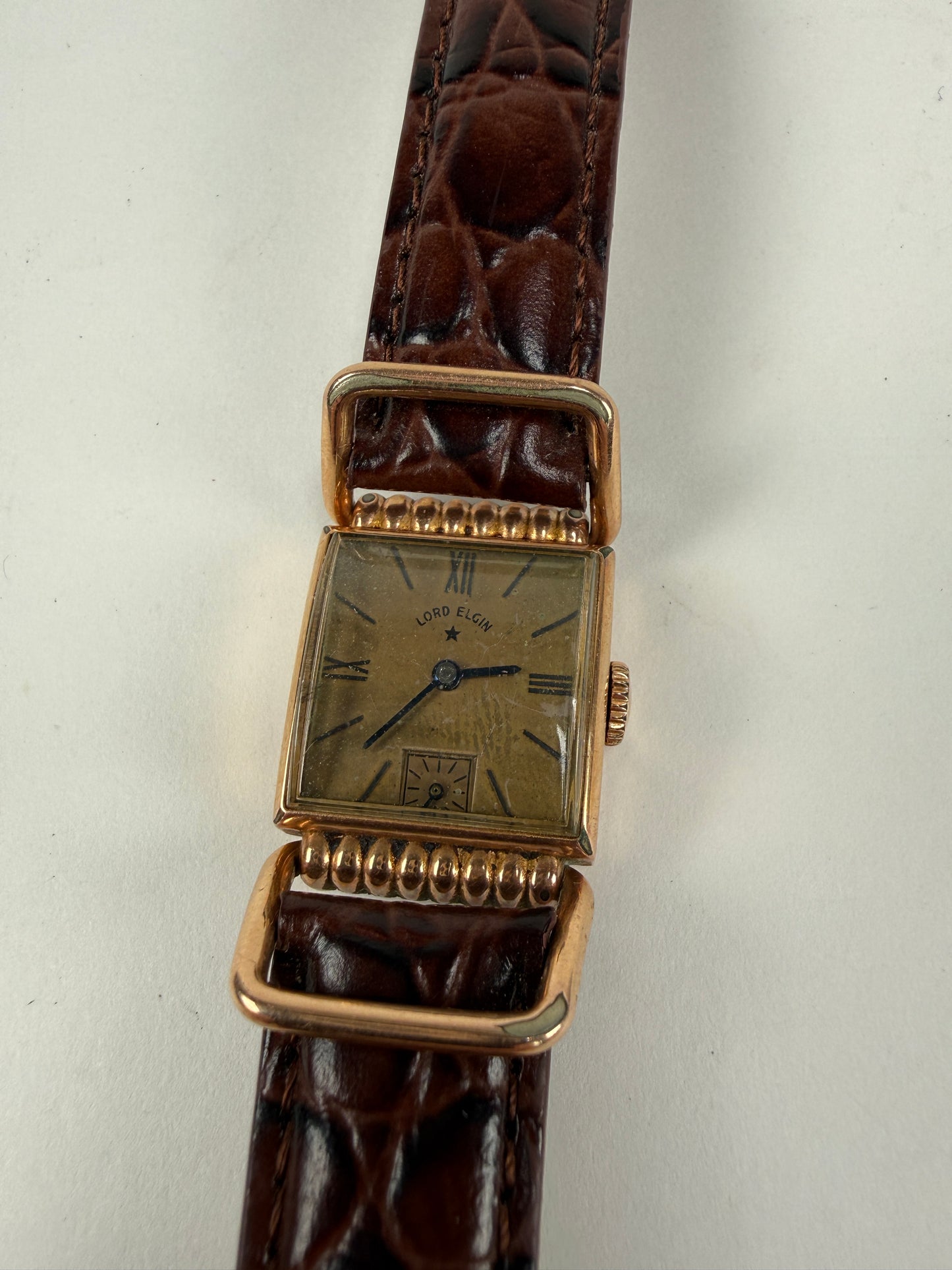 Vintage Lord Elgin 14K Gold Filled Watch