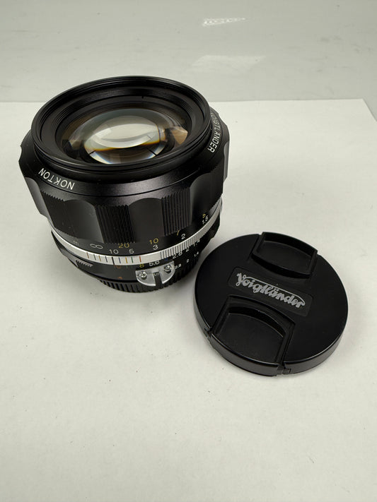 Voigtlander Nokton 58mm f1.4 SL-II S (Man.Focus, Nikon Mount) SL IIs