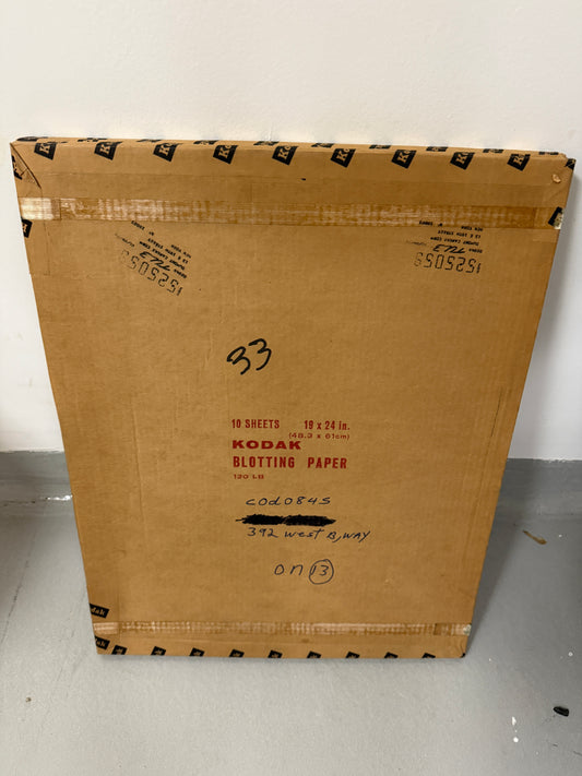 Kodak Photo Blotting Paper 120 LB Photography Developing Muslin 19x24 inch 20 sheets