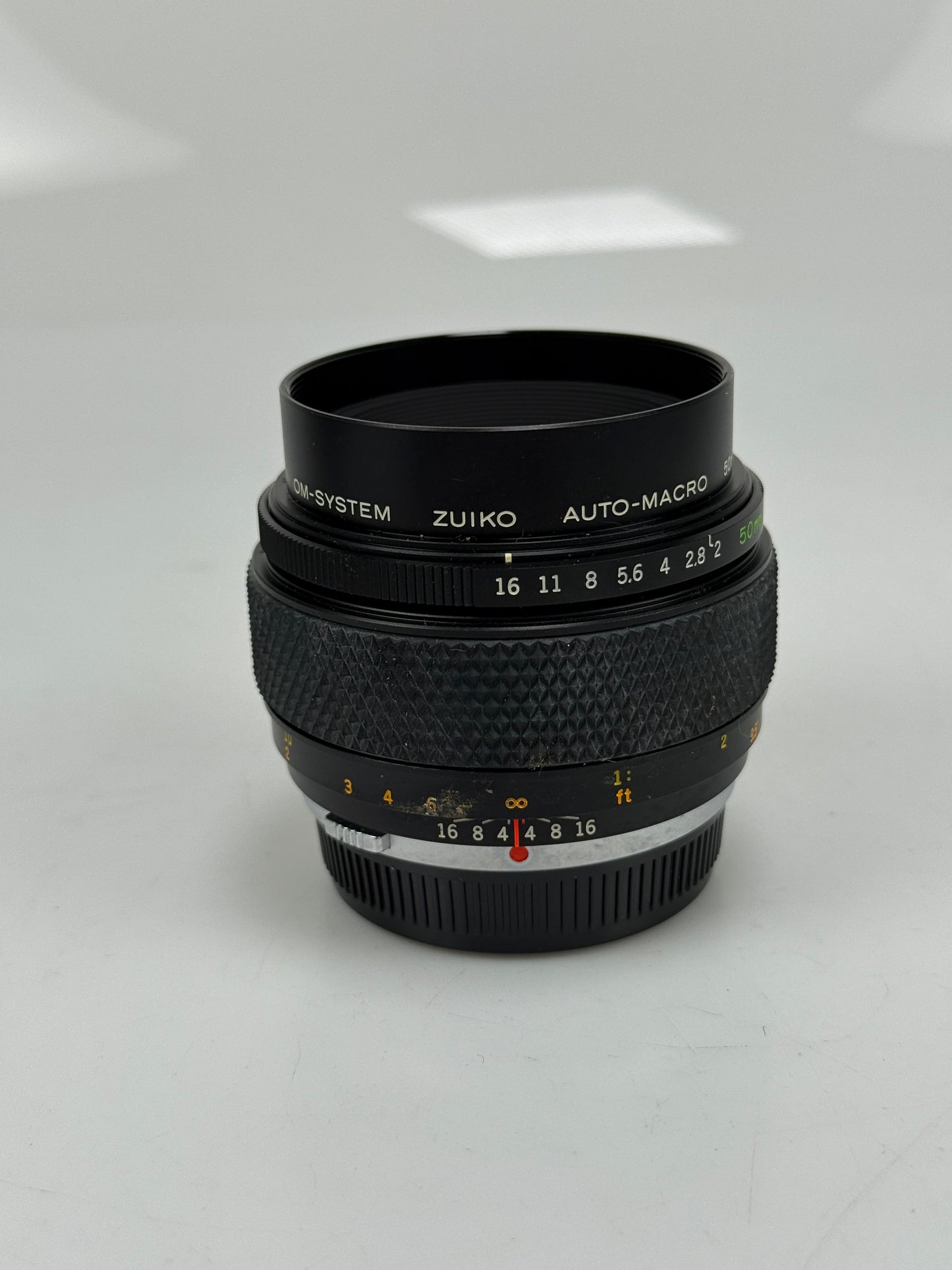 Olympus OM System Zuiko Auto Macro 50mm f2 Lens