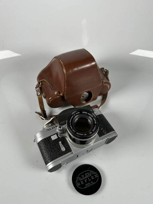 ALPA Reflex 9d Film Camera Switzerland Kern Macro Switar Lens 50mm f1.9
