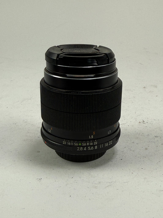 Topcon Topcor RE Auto 10cm 100mm f2.8 Telephoto Lens Black