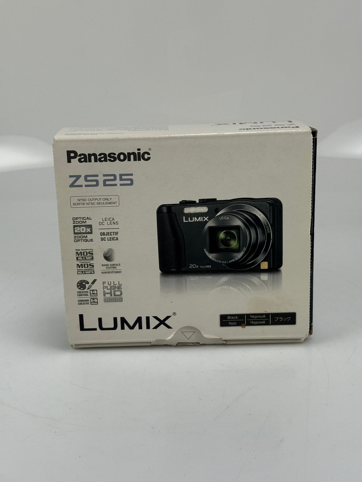 Panasonic LUMIX DMC-ZS25 16MP Digital Camera  20X Zoom