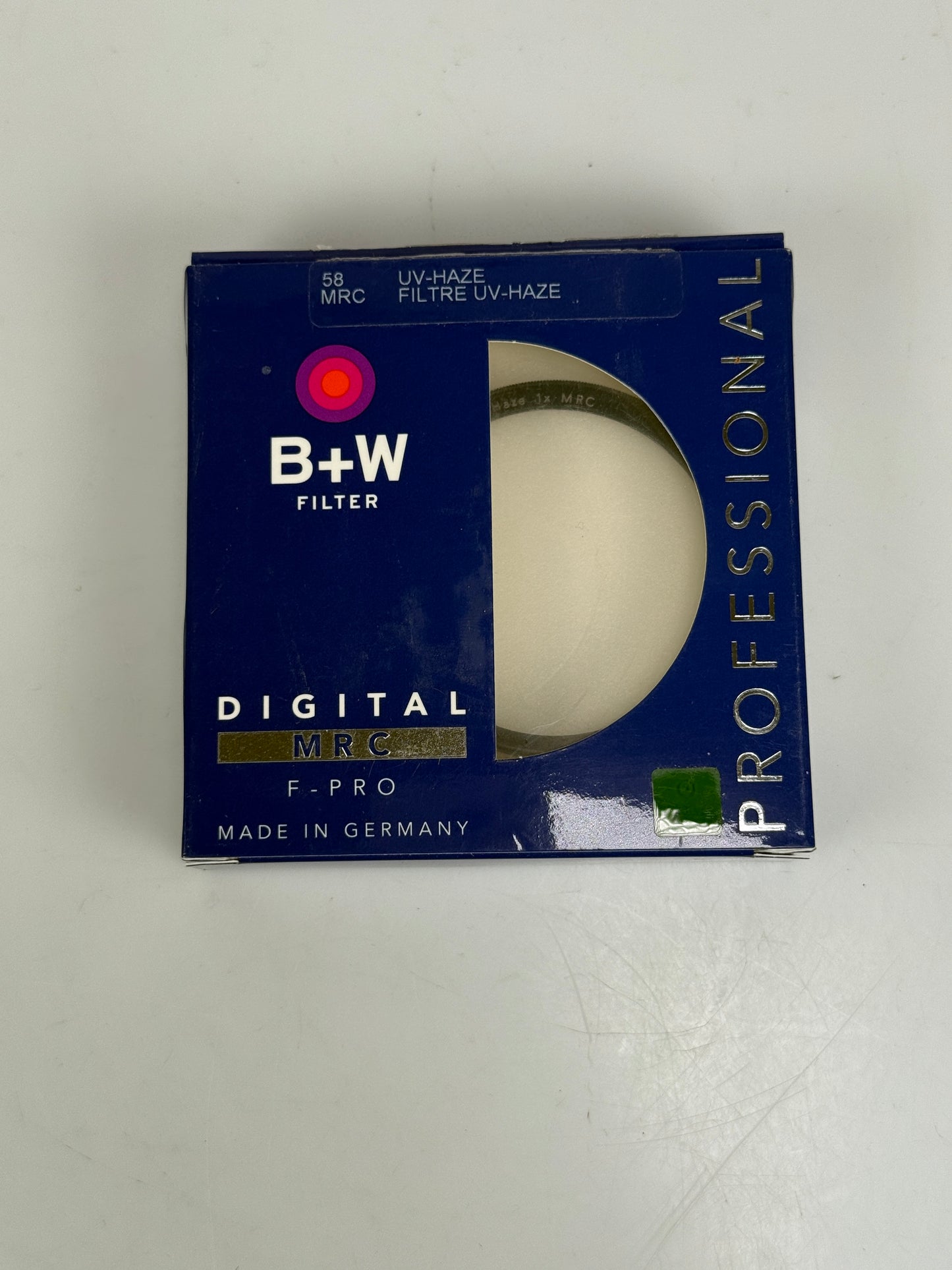 B+W 58mm 010 UV 1x Haze Lens Filter UV