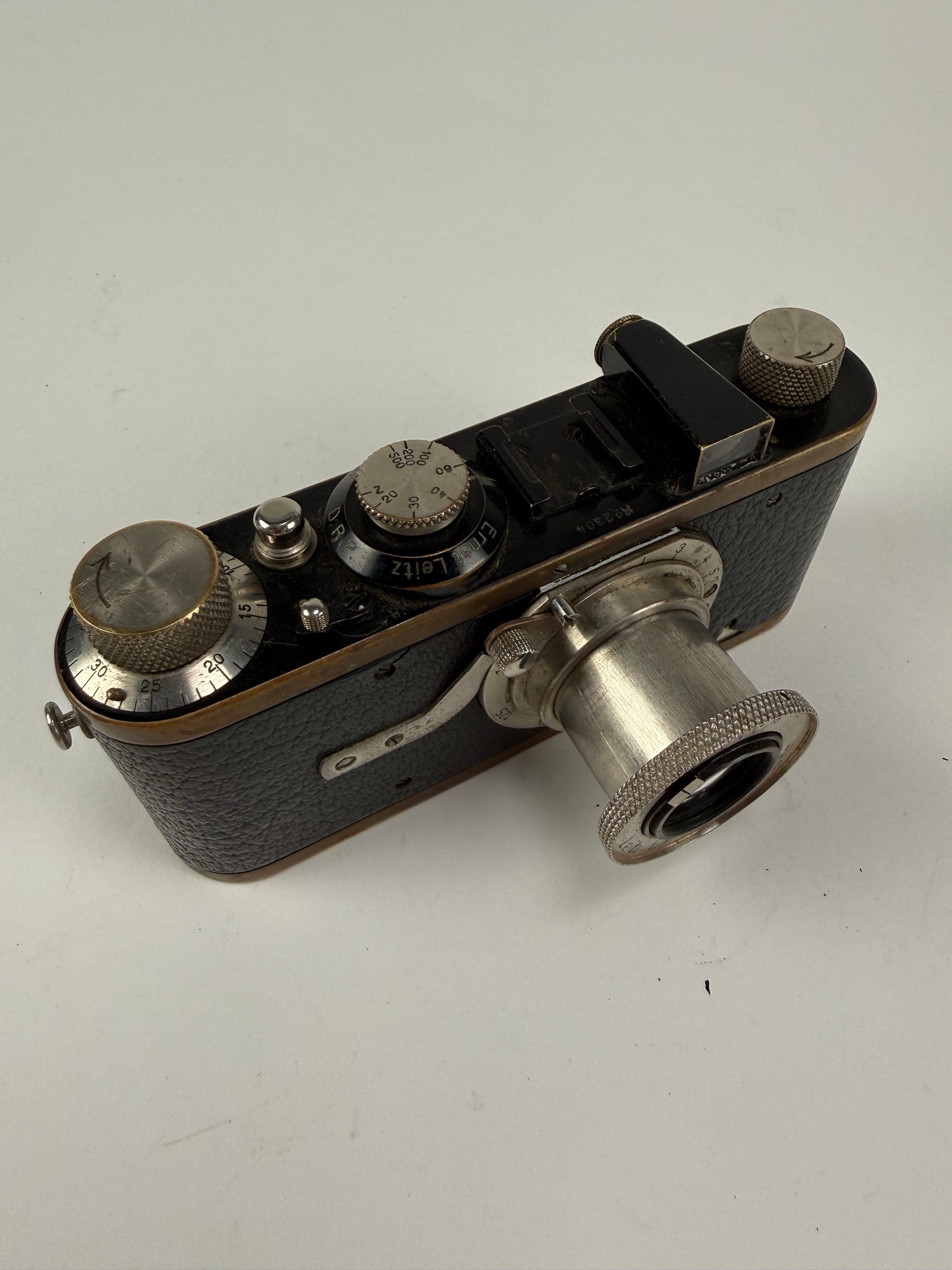 Leica Standard I Model A Black Paint Camera Screwmount Ltm Body 4 digit