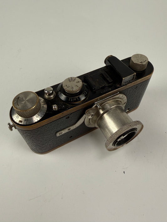 Leica Standard I Model A Black Paint Camera Screwmount Ltm Body 4 digit