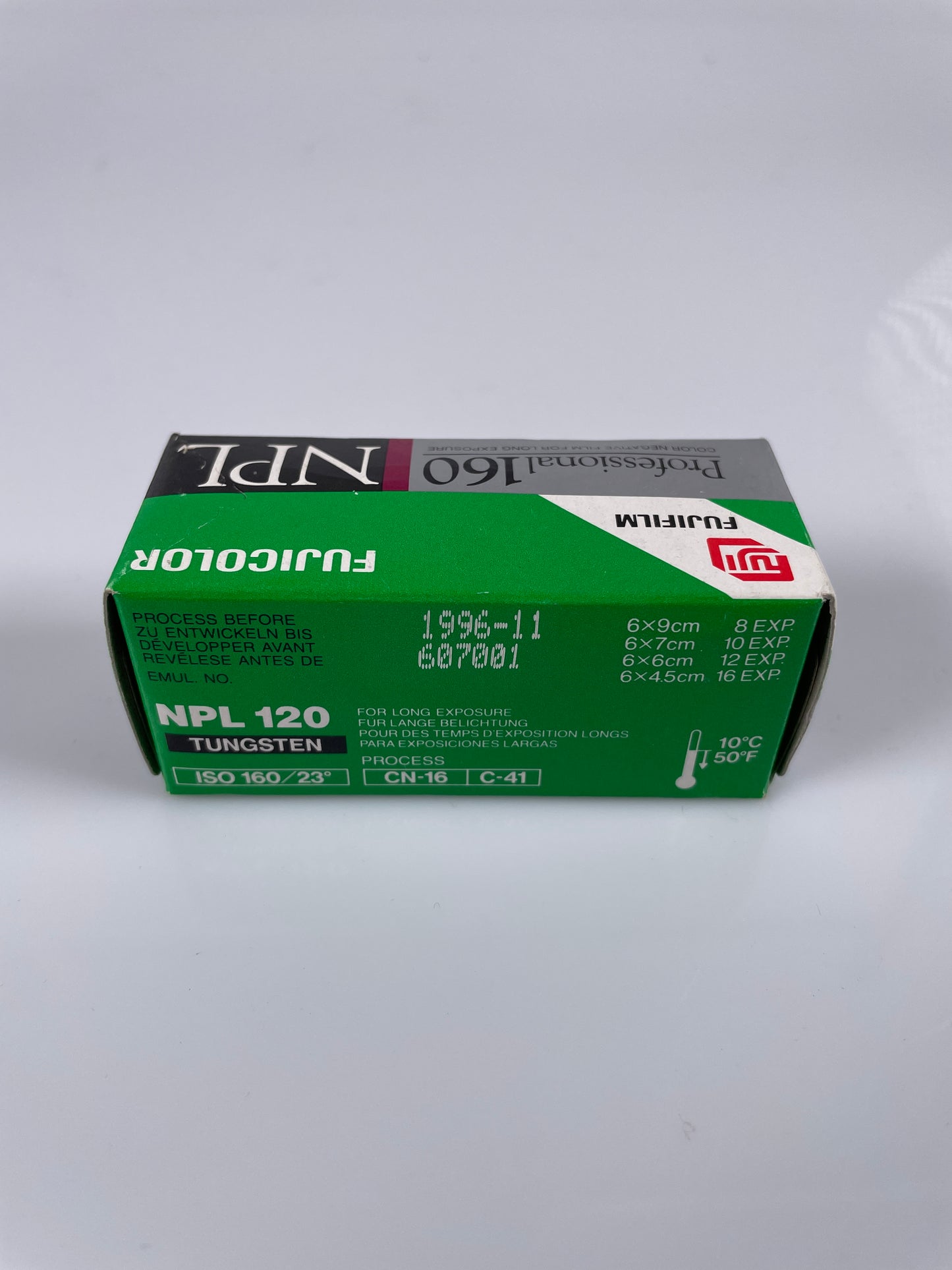 Fuji / Fujifilm 1 Roll 160 NPL 120 Color Negative Film 1996