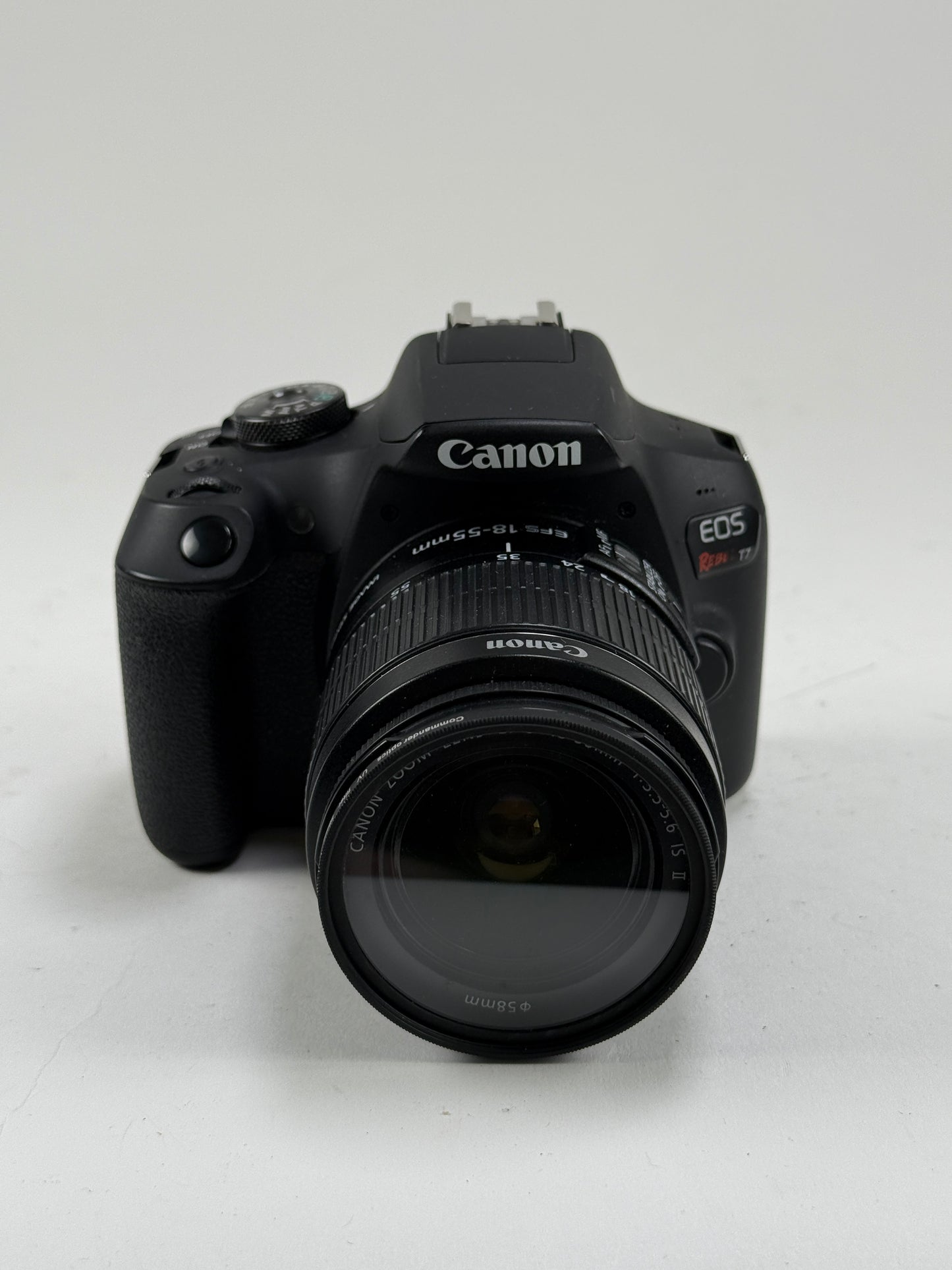 Canon EOD Rebel T7 24.1MP 18-55mm Lens DSLR Camera - Black kit