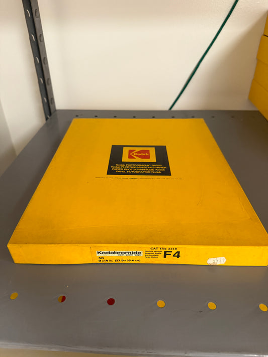 Kodak Kodabromide F4 B&W Paper - 11x14, 50 sheets, SEALED double weight