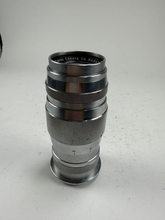 Canon Rangefinder RF 100mm f4 Serenar Leica SM LTM lens