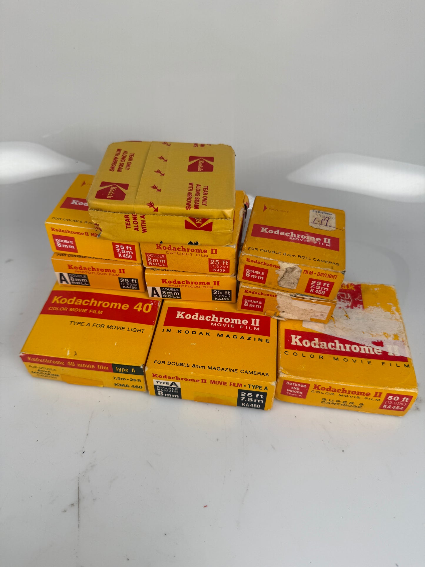 Double 8mm and super 8 film lot 10 rolls kodak Kodachrome
