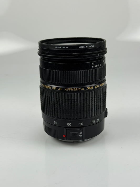 Tamron A09 AF 28-75mm F2.8 SP XR Di LD ASPH IF Macro Lens Canon EF