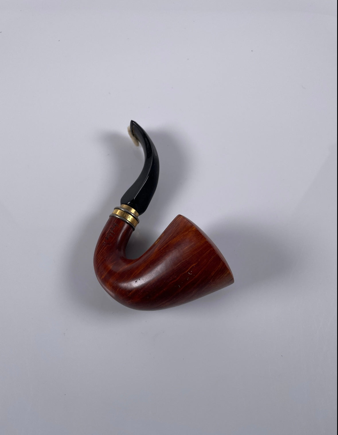 Brebbia Pipe Millenium pura smooth Calabash 2027 Italy Gold band