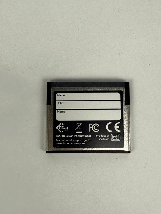 Lexar 128GB Professional 3500x CFast 2.0 Memory Card