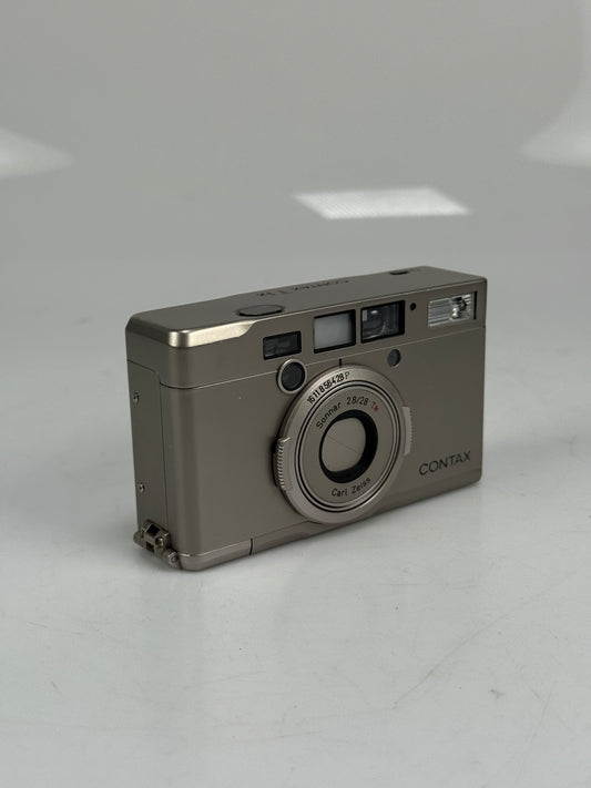 Contax Tix Carl Zeiss 28mm f2.8 Point＆Shoot APS Film Camera