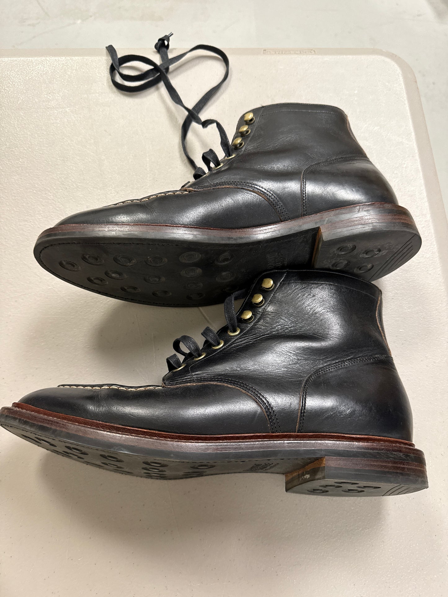 Grant Stone Ottawa Boots, Black Chromexcel, US 10.5D, Excellent Condition