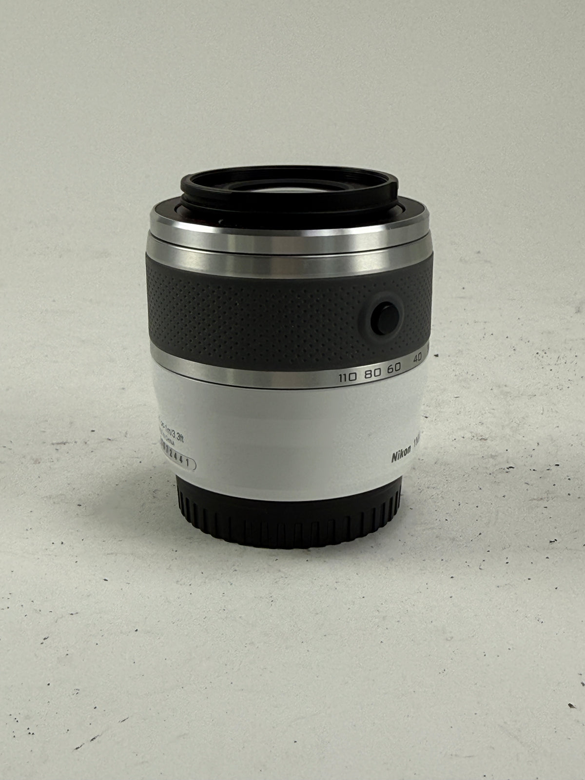 Nikon 1 Nikkor 30-110mm f3.8-5.6 VR ED IF Lens white