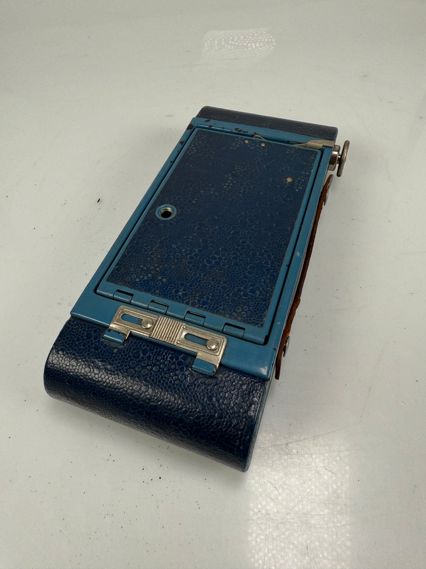 Kodak No. 2A Folding Rainbow Hawk-Eye camera Model B - Blue