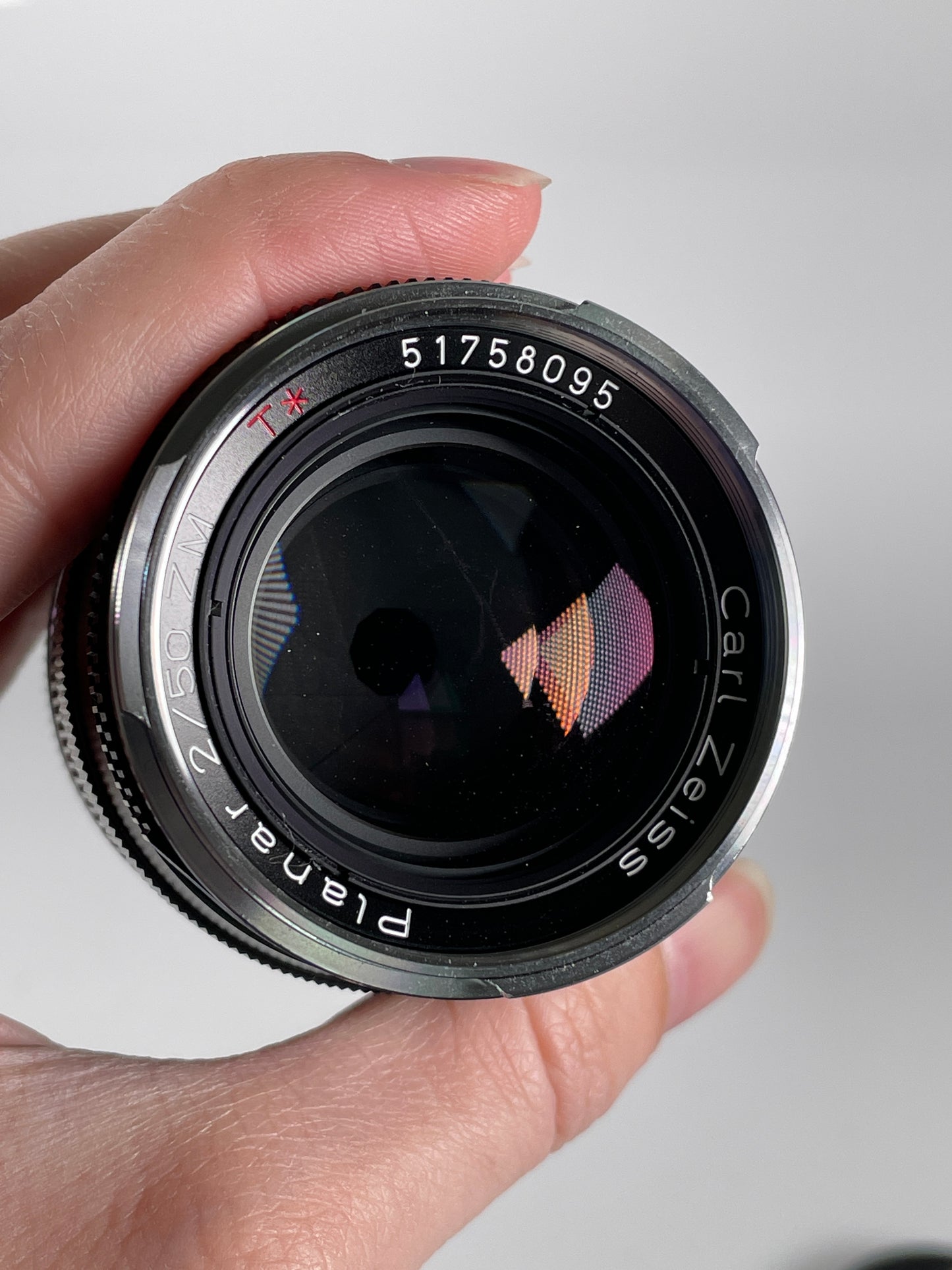 Carl Zeiss Planar T* 50mm f2 ZM for Leica M Black