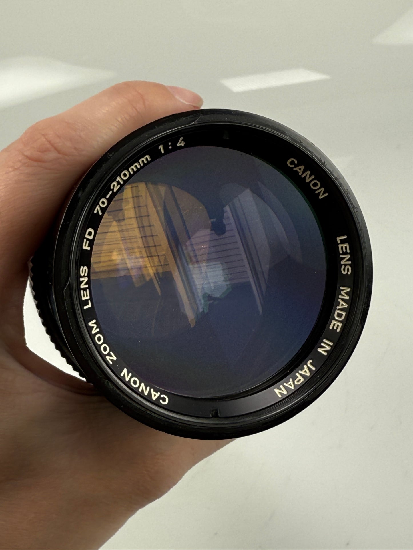 Canon New FD NFD 70-210mm F4 MF Zoom Lens