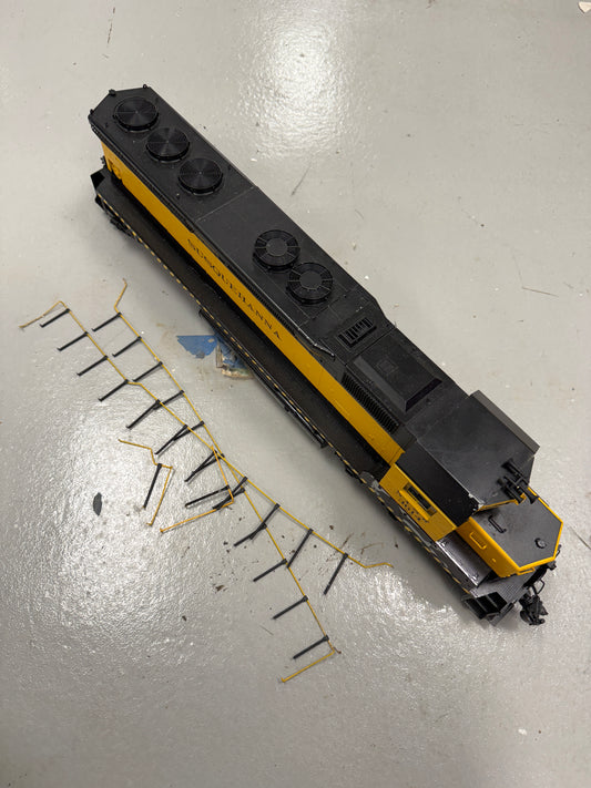 G Scale Susquehanna SD-45 diesel locomotive | #3614 | RARE train