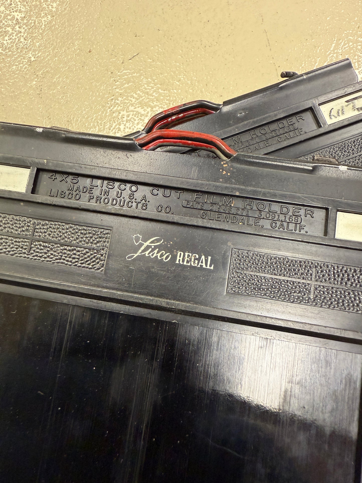 Lisco Regal 4x5 Cut Sheet Film Holder Plastic LOT of 5