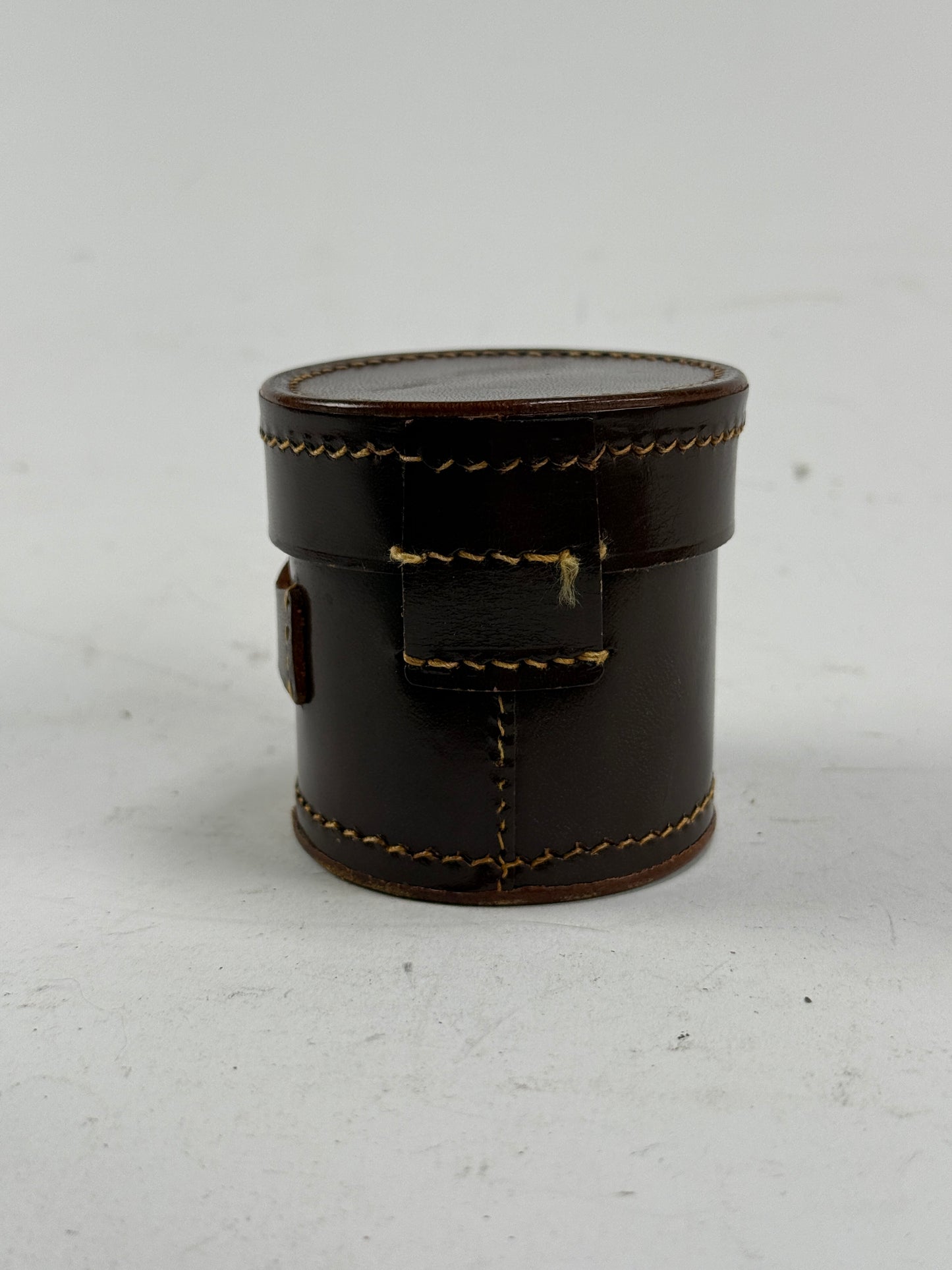 Leica Leitz Brown Leather Lens Case for rangefinder lens 50mm 5cm