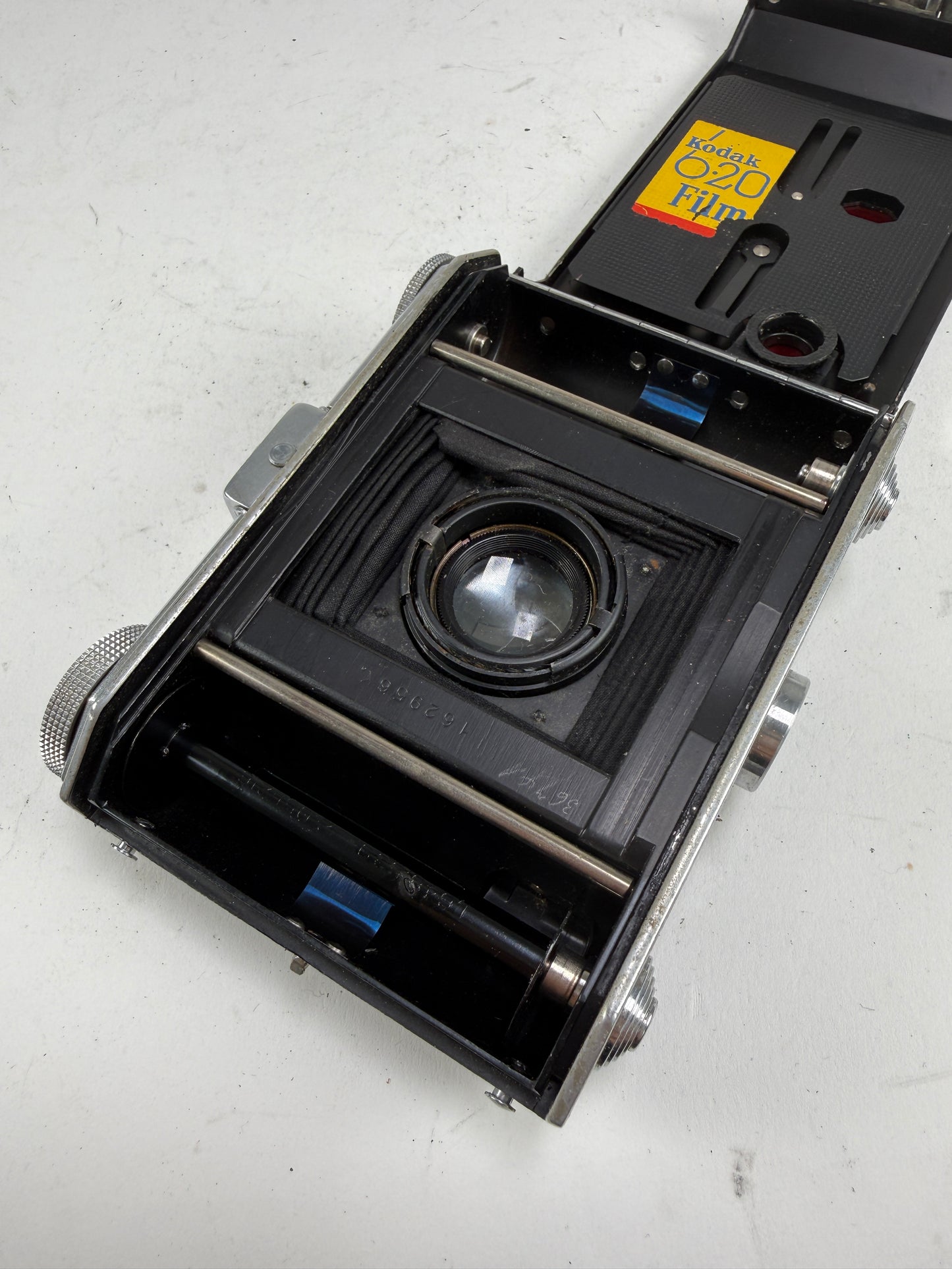Kodak Duo Six-20 620 film folding camera 7.5cm 75mm f3.5