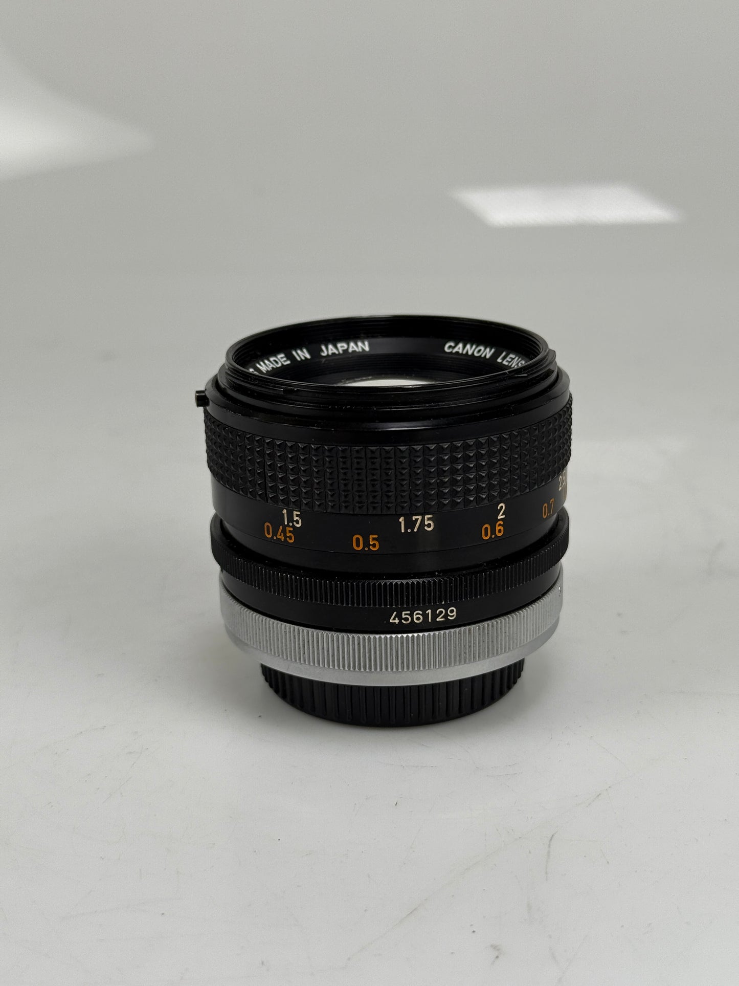 Canon FD SSC Chrome nose 50mm f1.4 MF prime Lens