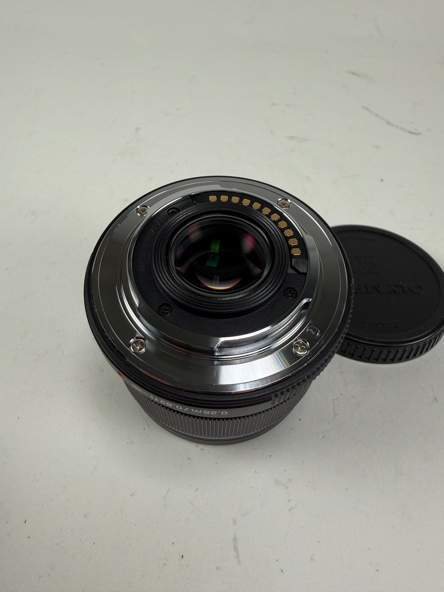 Olympus M.ZUIKO Digital 25mm f1.8 MSC Wide Angle Lens Black
