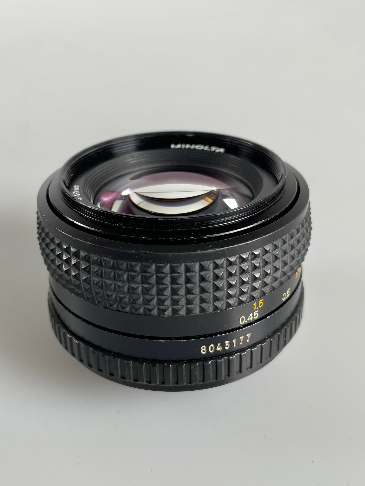 Minolta MD 50mm f1.4 MF Prime Lens for MC MD Mount