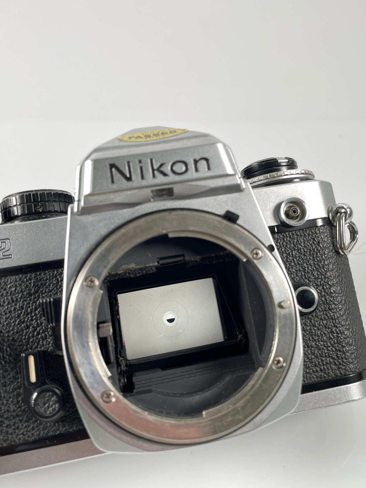 Nikon FE2 silver chrome 35mm SLR Film Camera Body