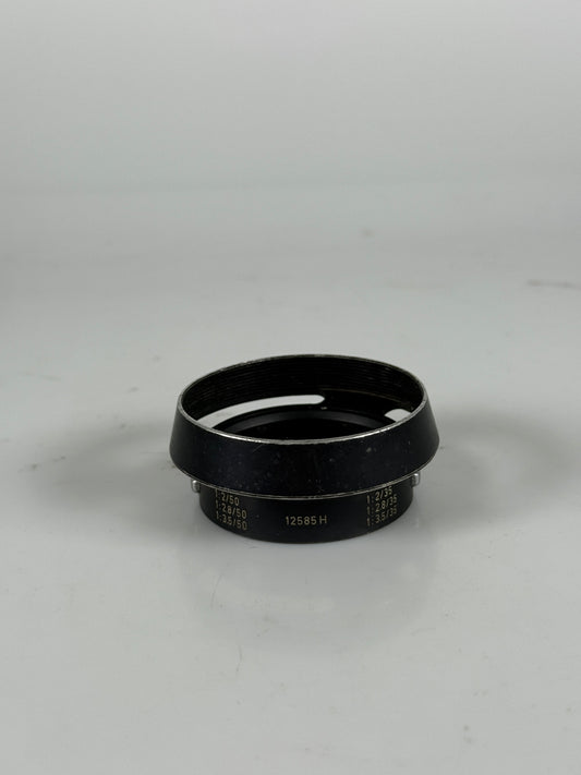 Leica Leitz Wetzlar 12585H Summicron Metal Lens Hood 50mm 35mm f/2 f/2.8 f/3.5