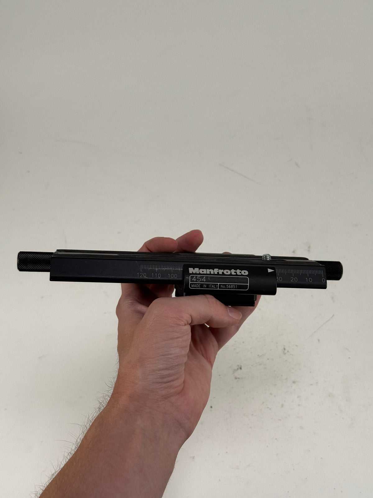 Manfrotto 3419 (454) Micro positioning sliding plate wormgear for Macro