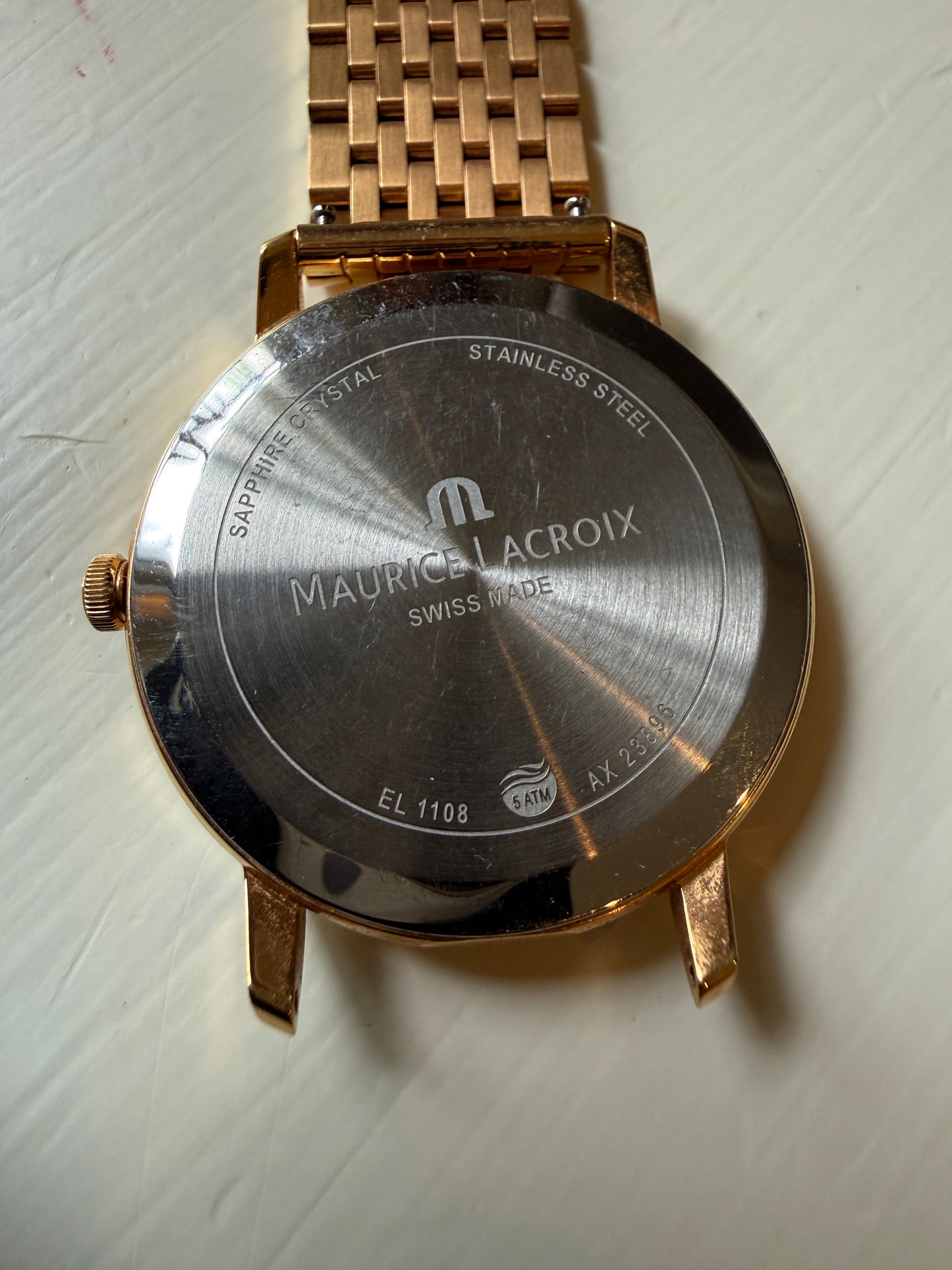 MAURICE LACROIX Eliros 40mm Moonphase Gold Tone