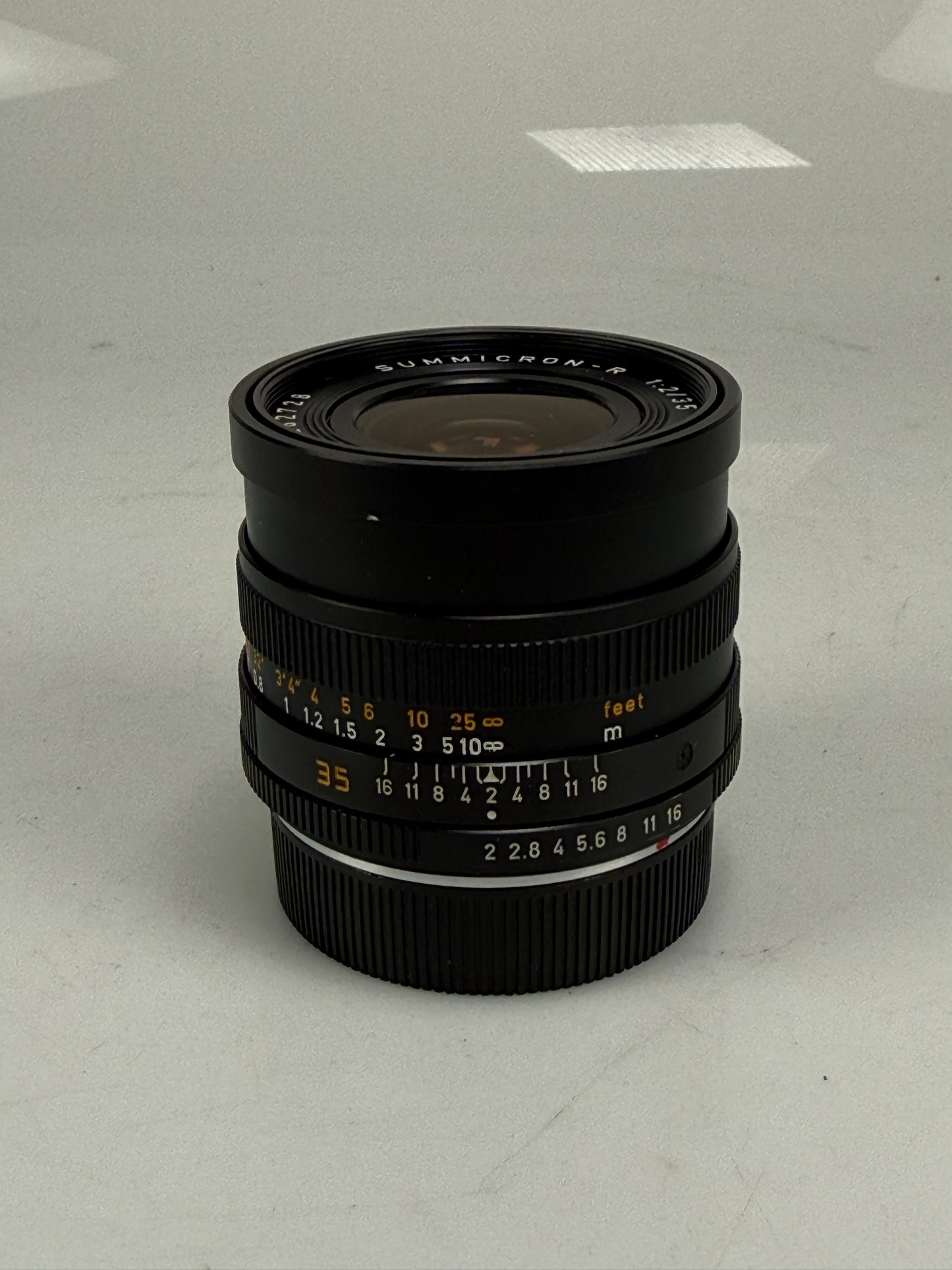 Leica 11115 35mm f2 Summicron-R 3-Cam Late Lens E55