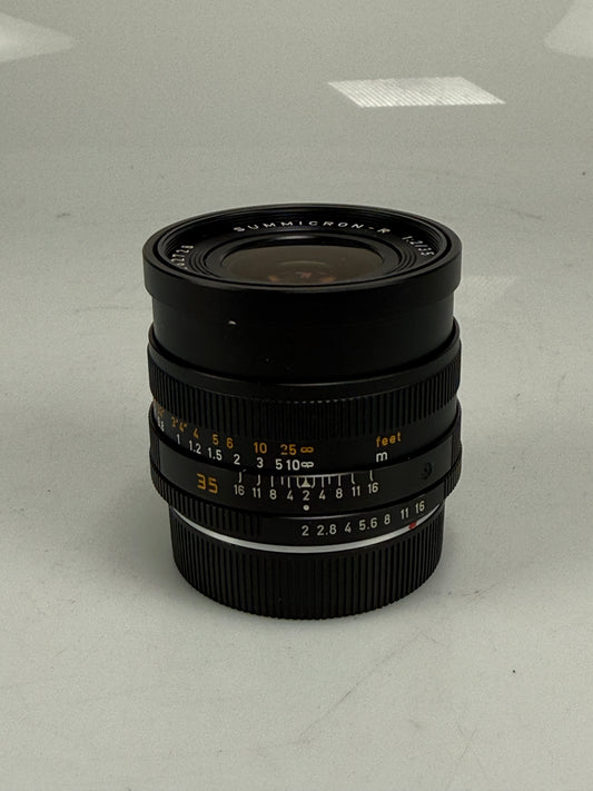 Leica 11115 35mm f2 Summicron-R 3-Cam Late Lens E55