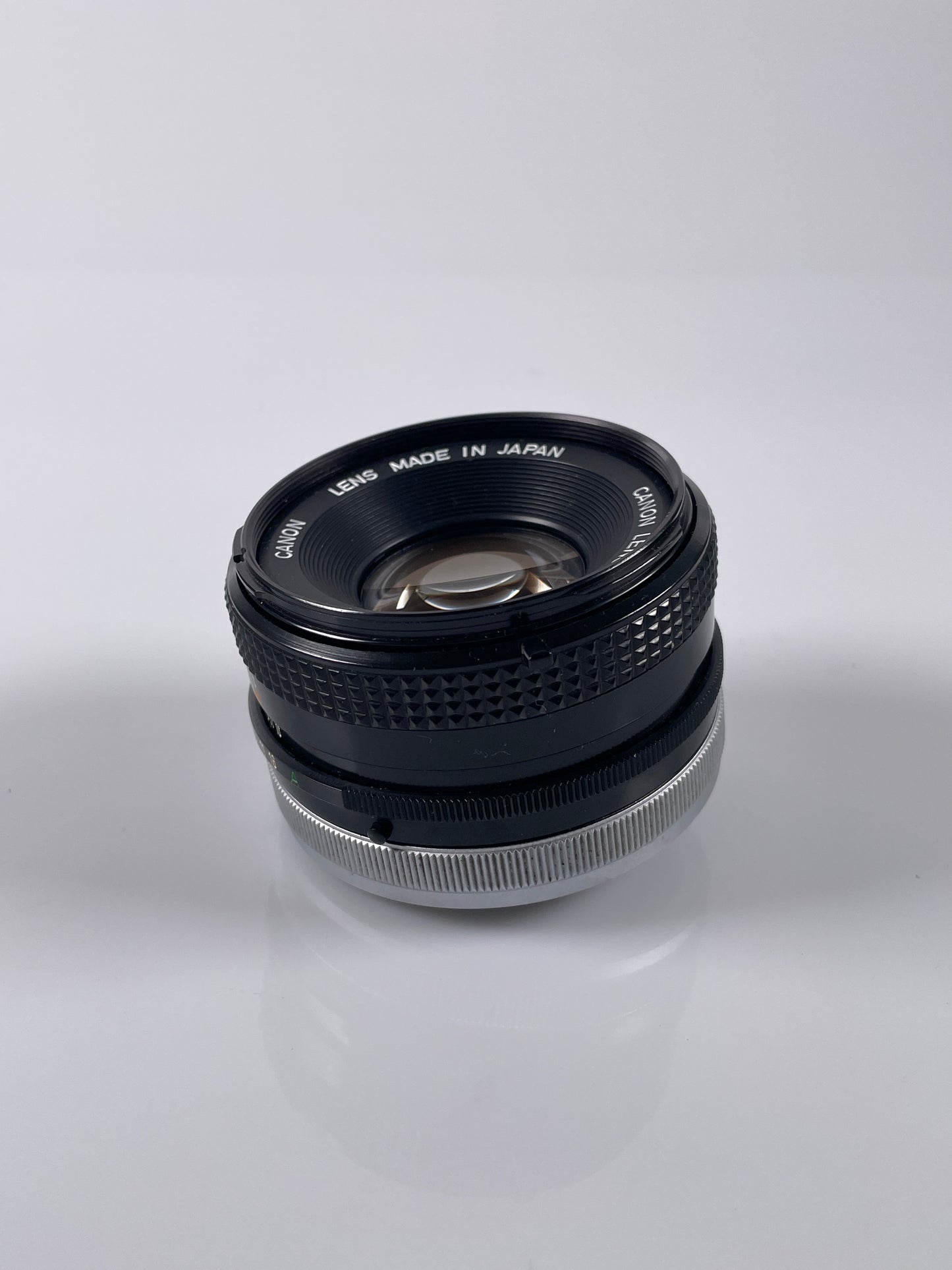 Canon 50mm F1.8 SC FD mount lens