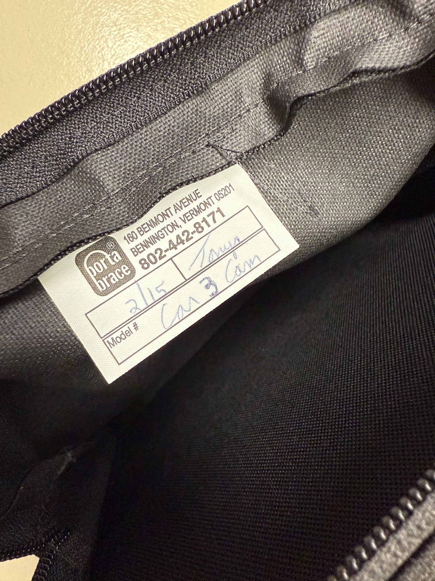 Porta Brace CAR-3CAM Cargo Case Camera black