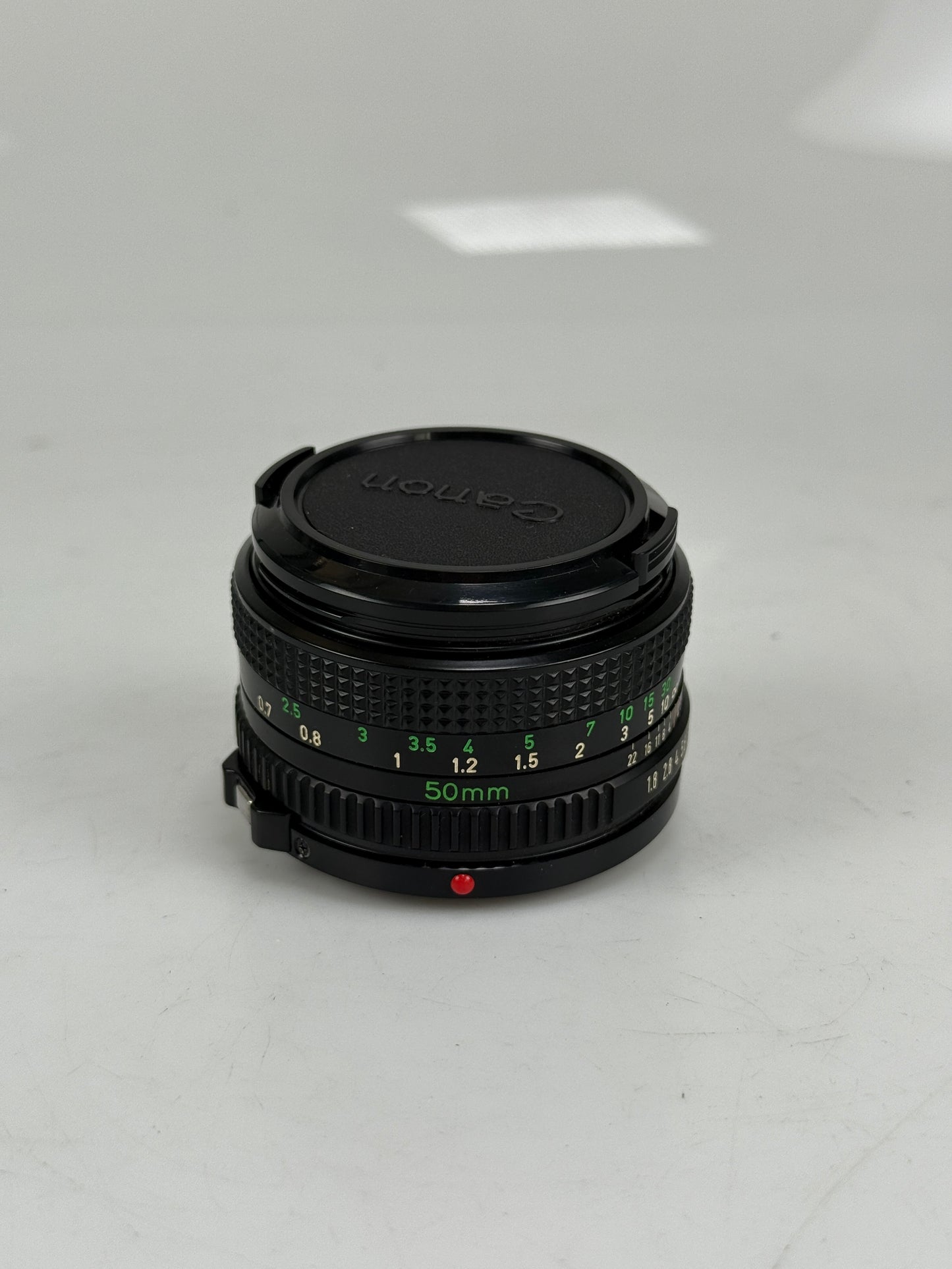 Canon A-1 A1 35mm SLR Film Camera Body Black with 50mm f1.8 FD Kit