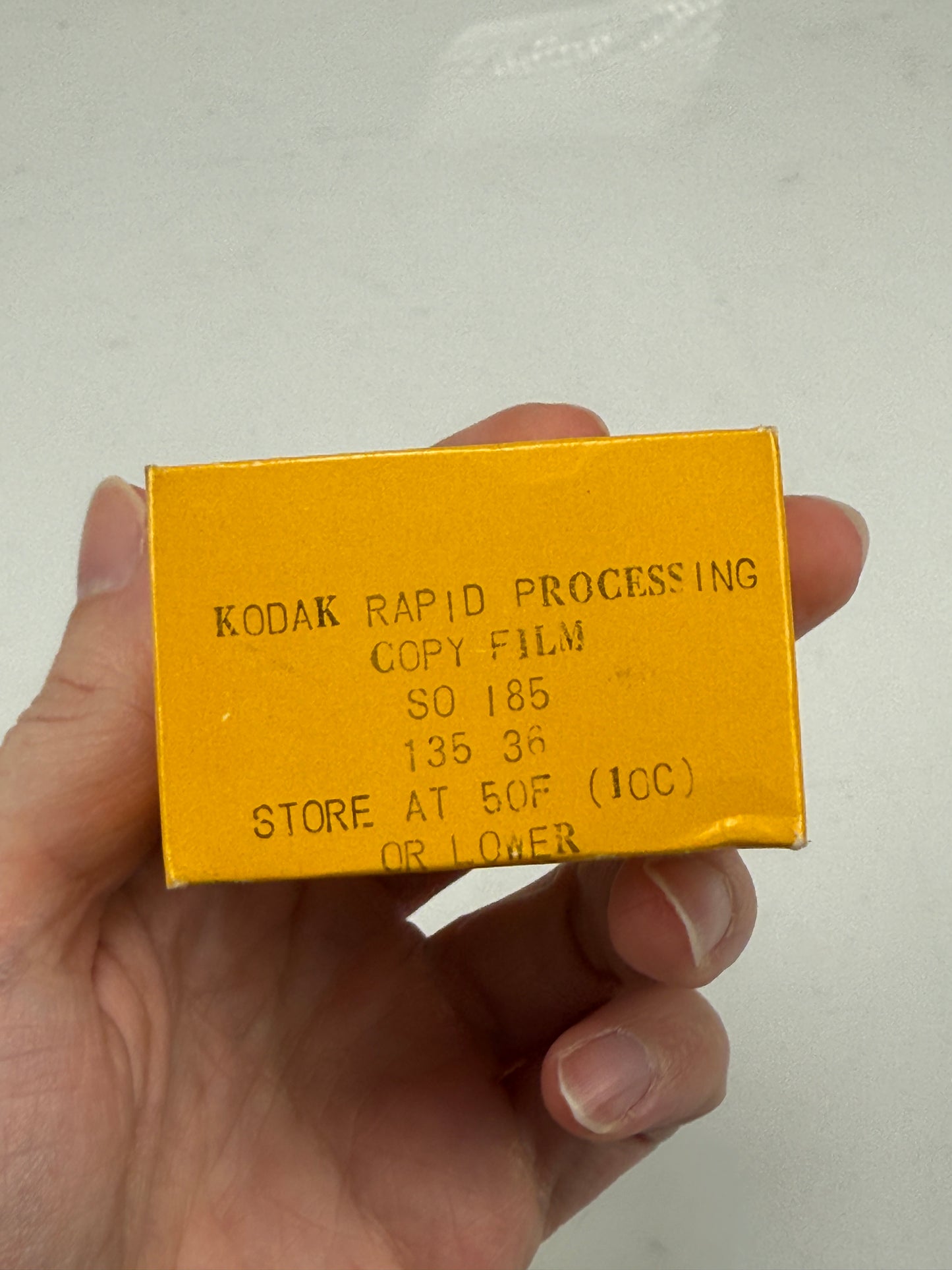 Kodak Rapid Copy Process Film SO 185 35mm RPC 35mm 1 roll