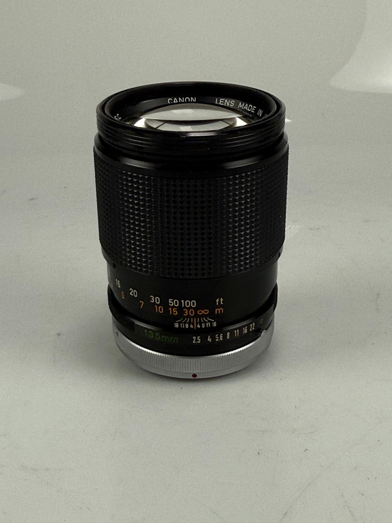 CANON B&H Bell Howell 135mm f2.5 SC Breech Mount FD Lens RARE