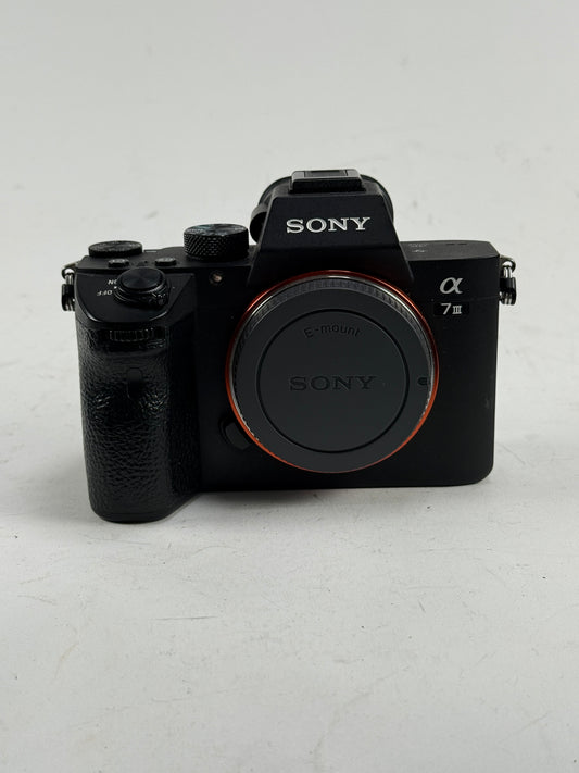 Sony Alpha A7III 24 MP Full-Frame Mirrorless Camera (Body Only)
