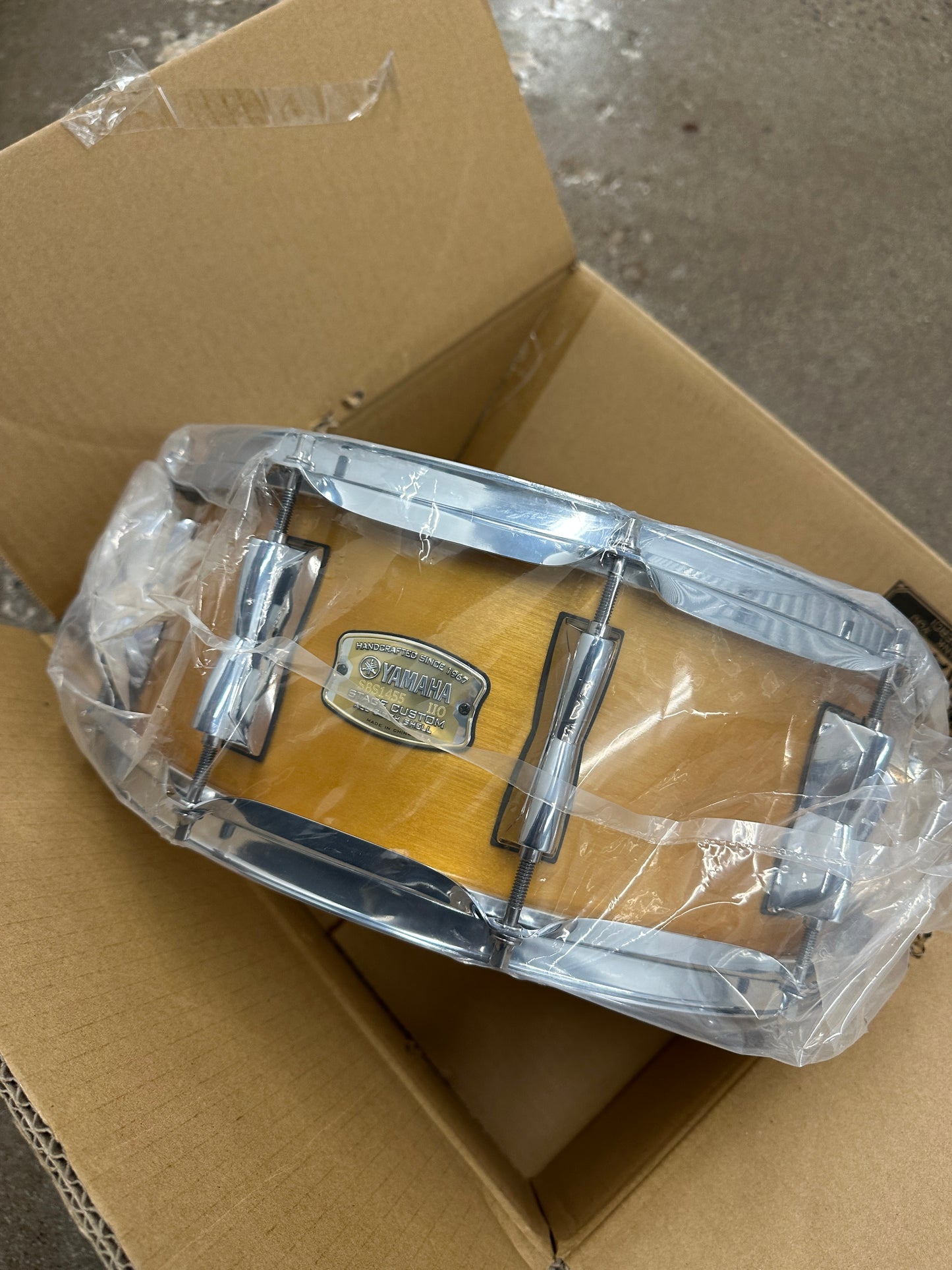 Yamaha Stage Custom Birch Snare  Drum 14 x 5.5 in. Natural Wood