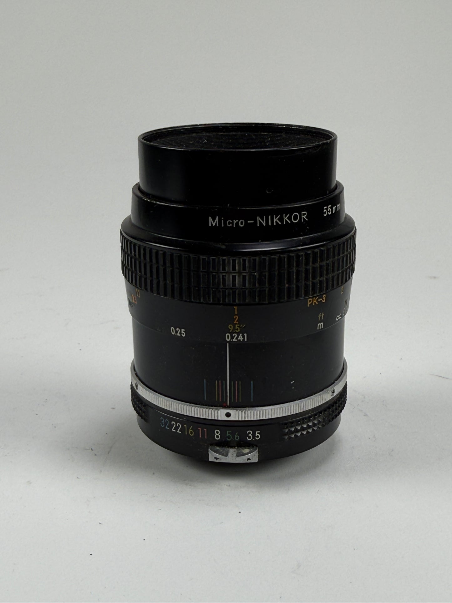 Nikon Nikkor non AI 55mm f3.5 Micro Lens
