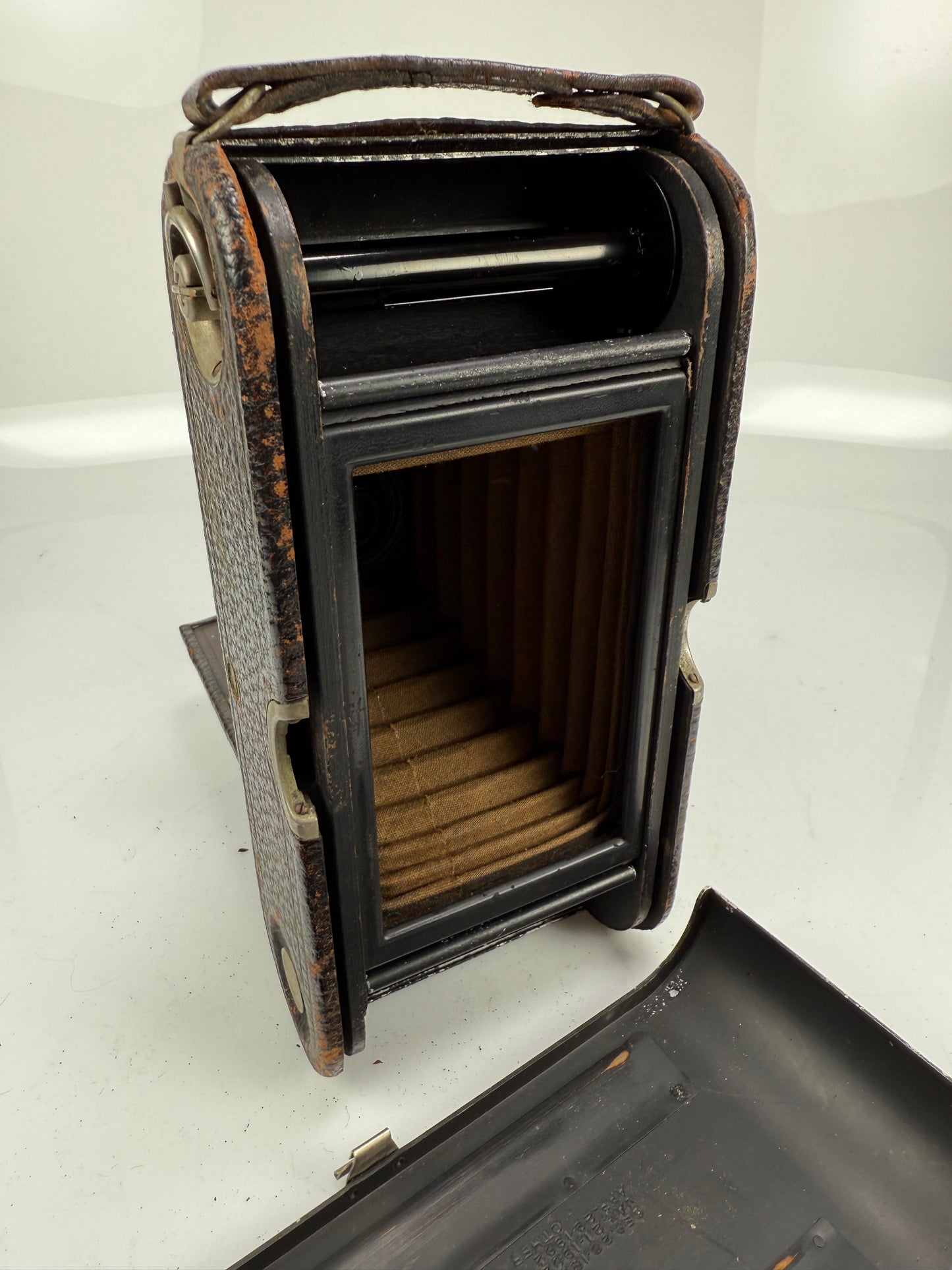 KODAK NO.1A FOLDING POCKET, RR LENS MODEL-D RED BELLOWS